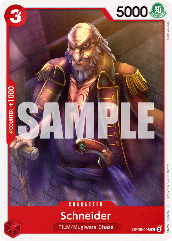 Schneider  - OP06-008 - Common - Wings of the Captain