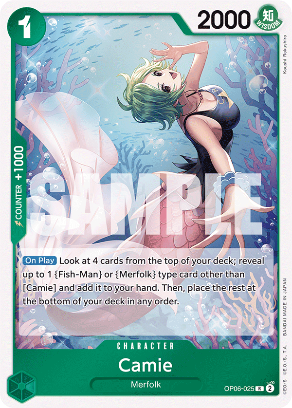 Camie  - OP06-025 - Rare - Wings of the Captain