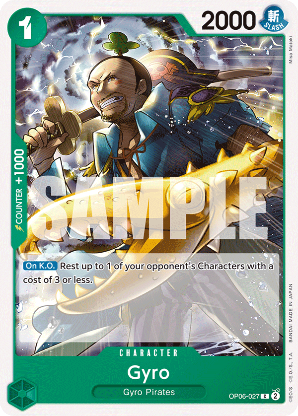 Gyro  - OP06-027 - Common - Wings of the Captain