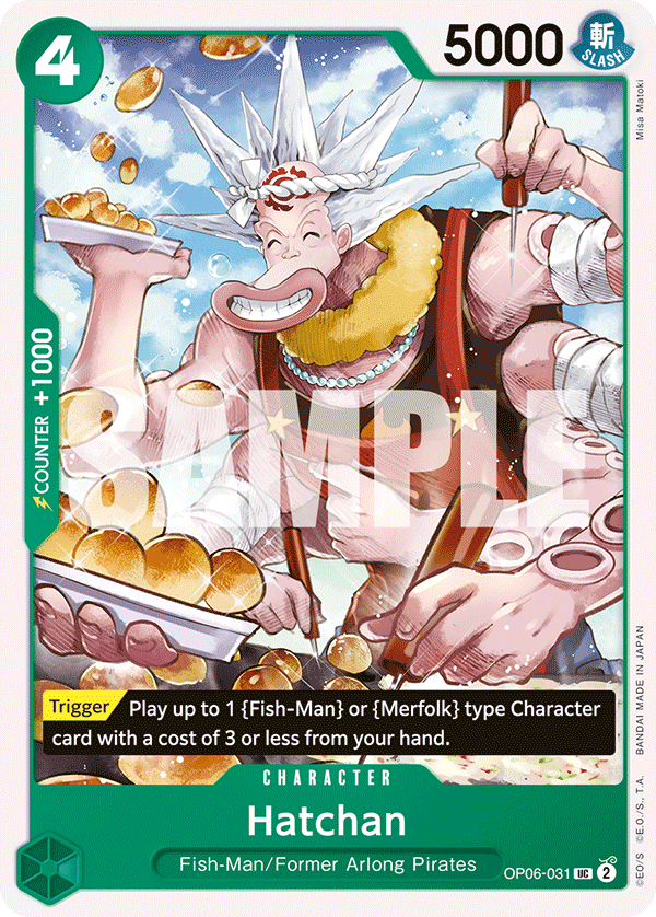 Hatchan  - OP06-031 - Uncommon - Wings of the Captain