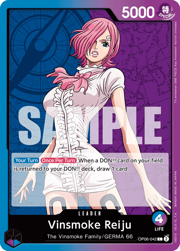 Vinsmoke Reiju (042)  - OP06-042 - Leader - Wings of the Captain