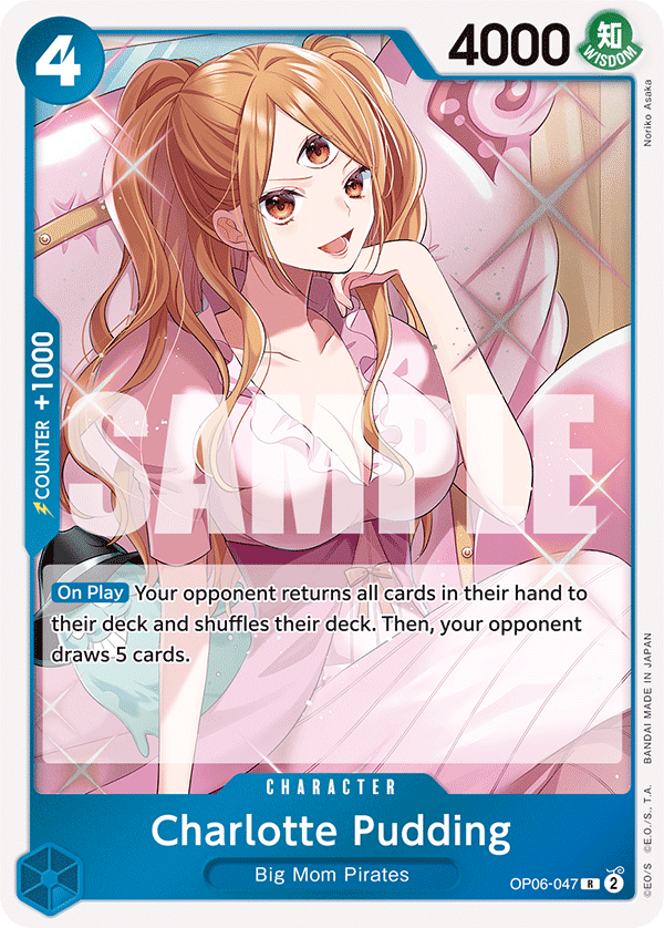 Charlotte Pudding  - OP06-047 - Rare - Wings of the Captain