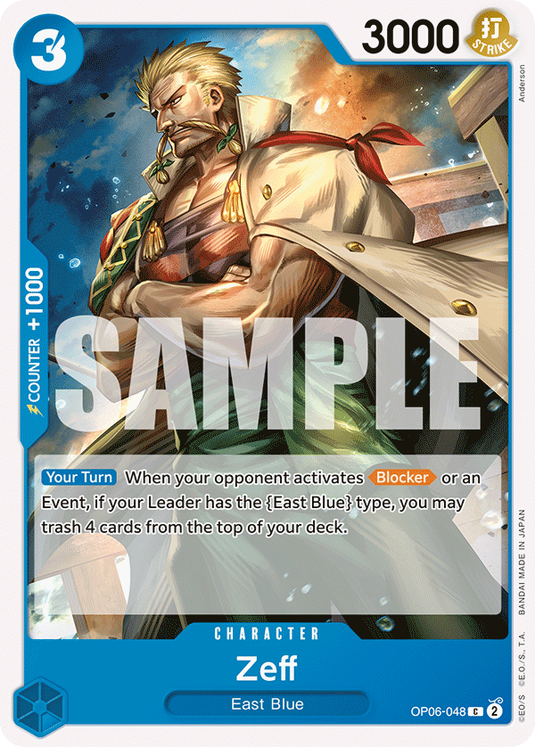 Zeff  - OP06-048 - Common - Wings of the Captain