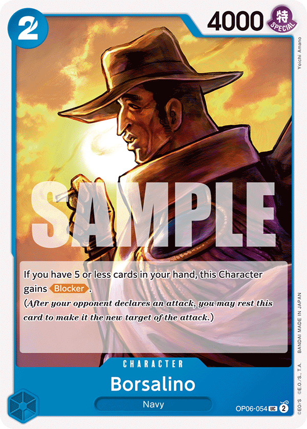 Borsalino  - OP06-054 - Uncommon - Wings of the Captain