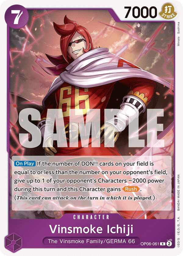 Vinsmoke Ichiji (061)  - OP06-061 - Rare - Wings of the Captain