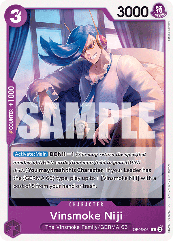 Vinsmoke Niji (064)  - OP06-064 - Common - Wings of the Captain