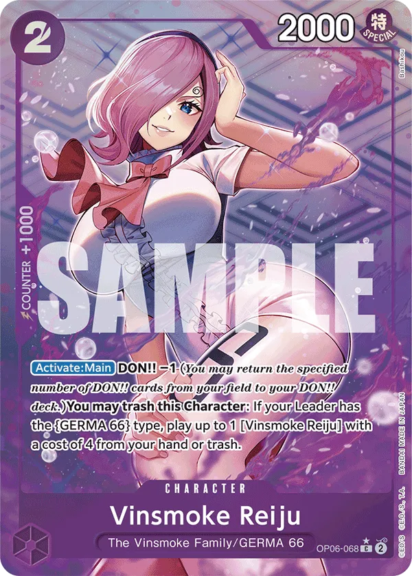 [FULL ART] Vinsmoke Reiju - OP06-068 - C PRB-01 THE BEST Premium Booster