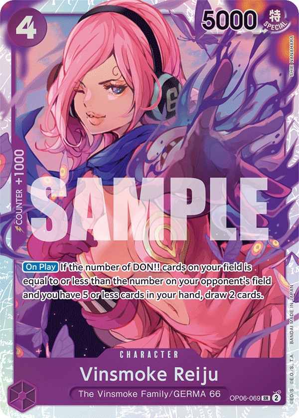 OP06-069 - Vinsmoke Reiju (069) - Super Rare - Wings of the Captain   Cherry Collectables