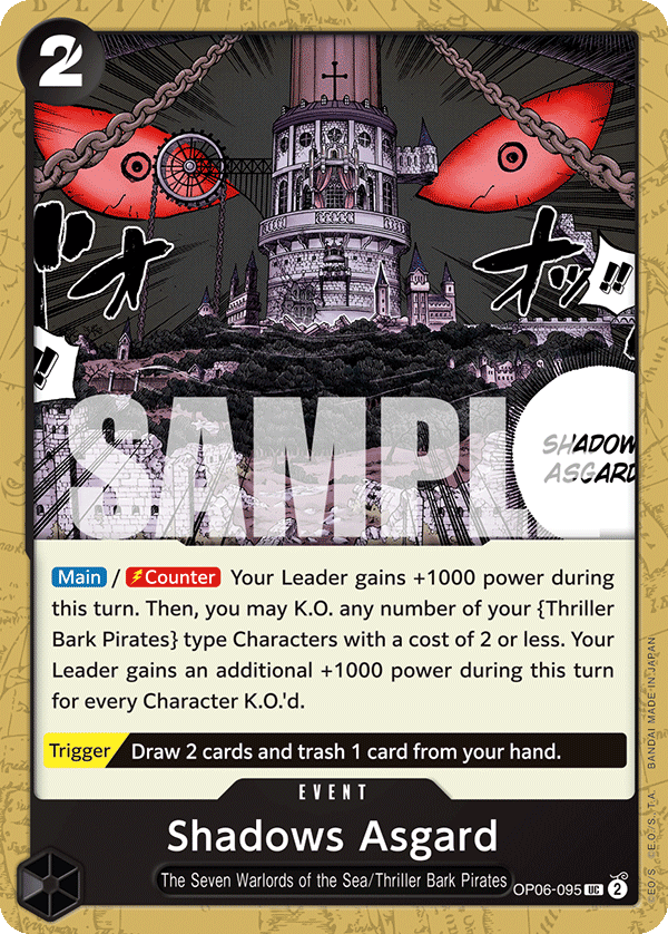 Shadows Asgard  - OP06-095 - Uncommon - Wings of the Captain