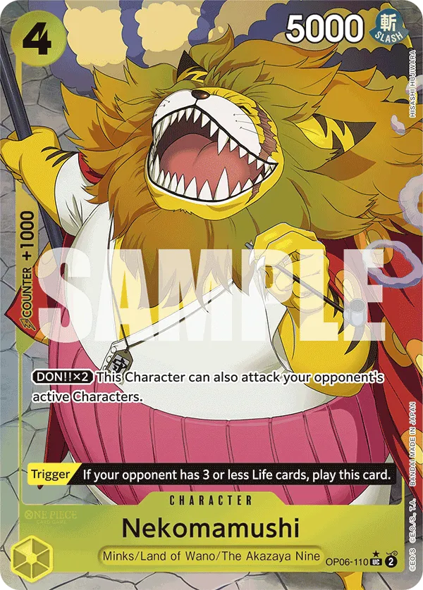 [FULL ART] Nekomamushi - OP06-110 - UC PRB-01 THE BEST Premium Booster