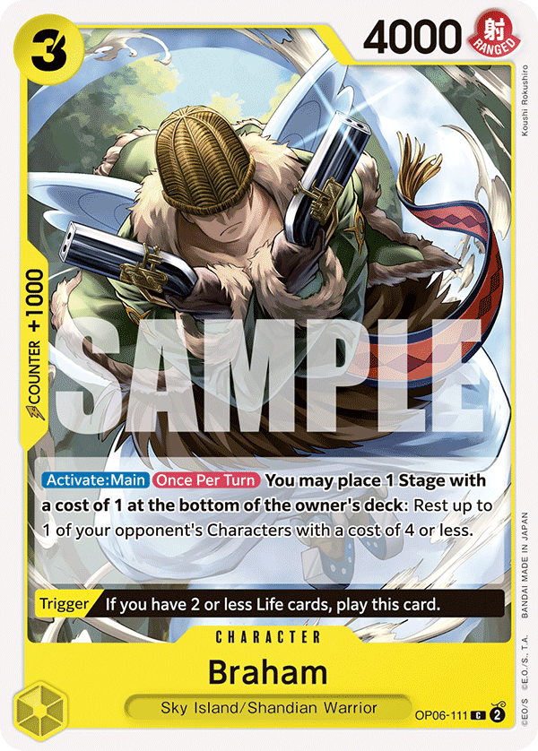 Braham  - OP06-111 - Common - Wings of the Captain