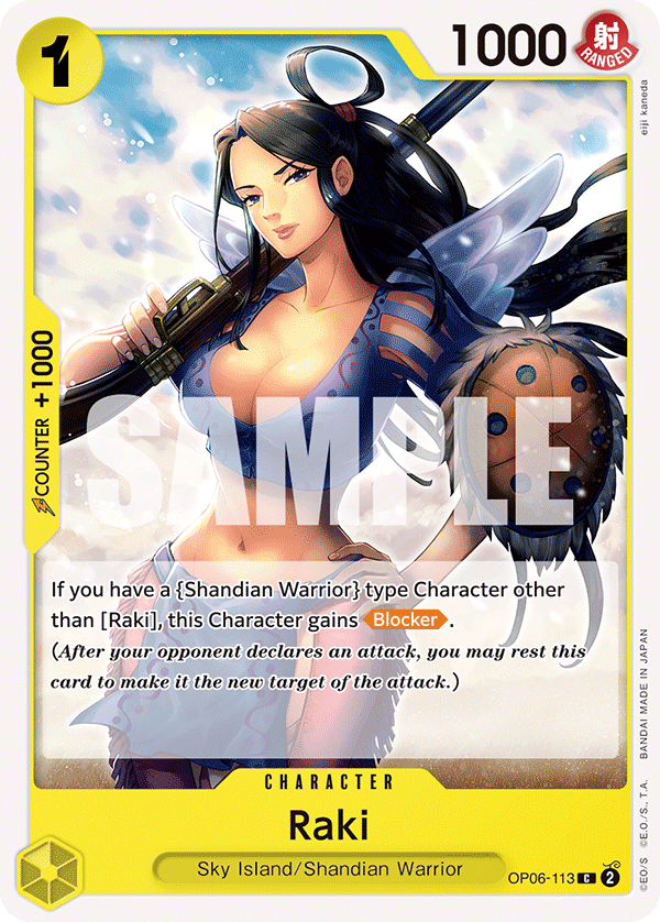 Raki  - OP06-113 - Common - Wings of the Captain