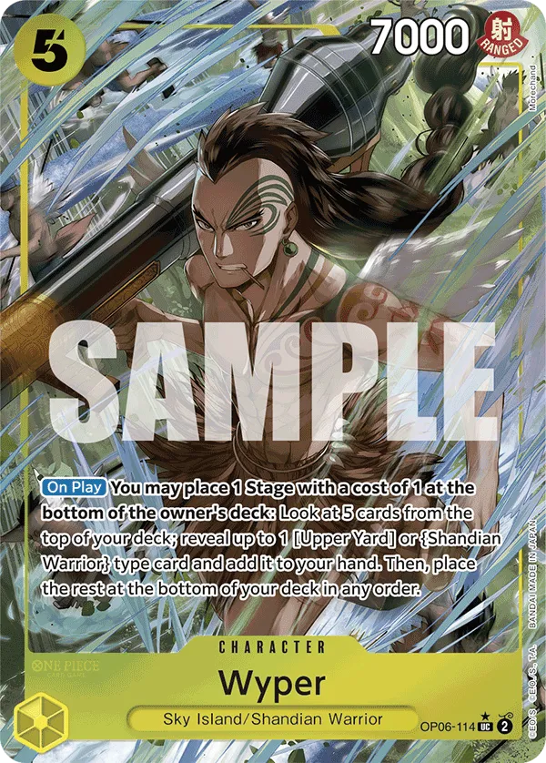 [FULL ART] Wyper - OP06-114 - UC PRB-01 THE BEST Premium Booster
