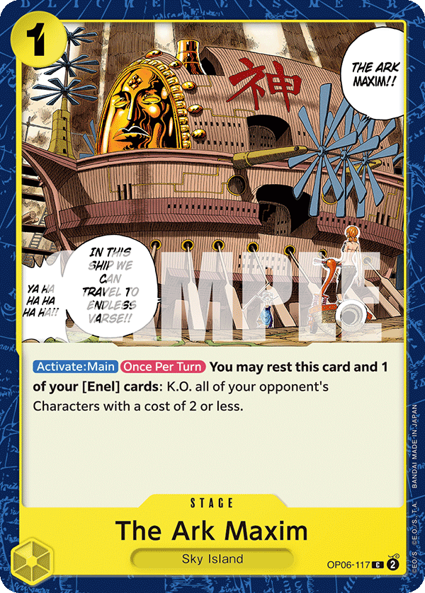 The Ark Maxim  - OP06-117 - Common - Wings of the Captain