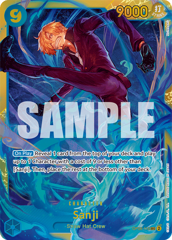 Sanji  - OP06-119 - Secret Rare - Wings of the Captain