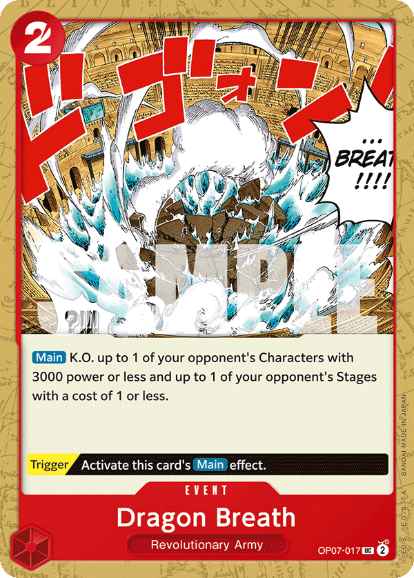 Dragon Breath OP07-017 - Uncommon OP-07 500 Years in the Future