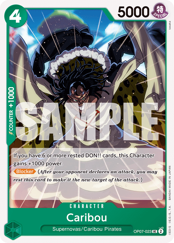Caribou OP07-023 - Uncommon OP-07 500 Years in the Future