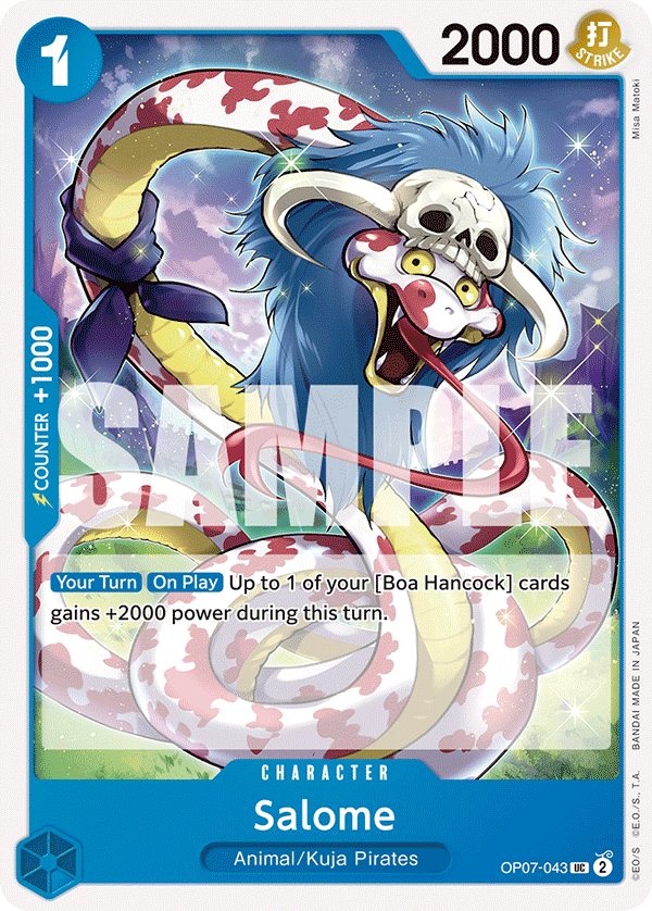 Salome OP07-043 - Uncommon OP-07 500 Years in the Future