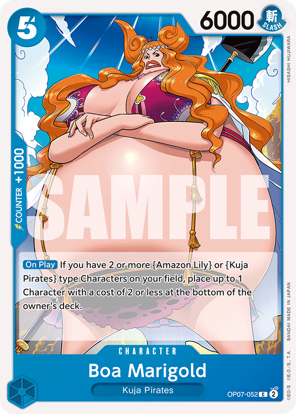 Boa Marigold OP07-052 - Common OP-07 500 Years in the Future