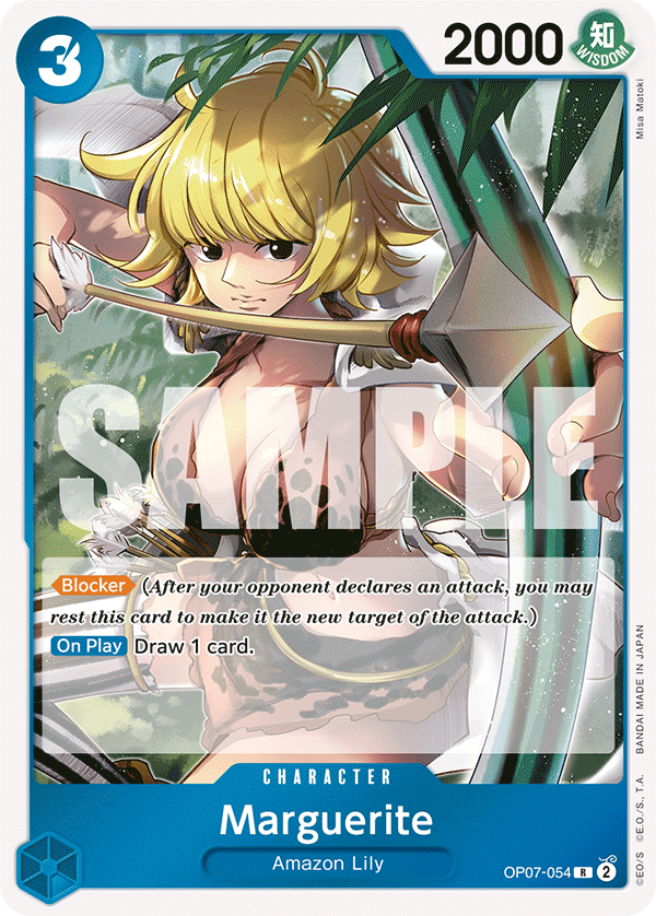 Marguerite OP07-054 - Rare OP-07 500 Years in the Future