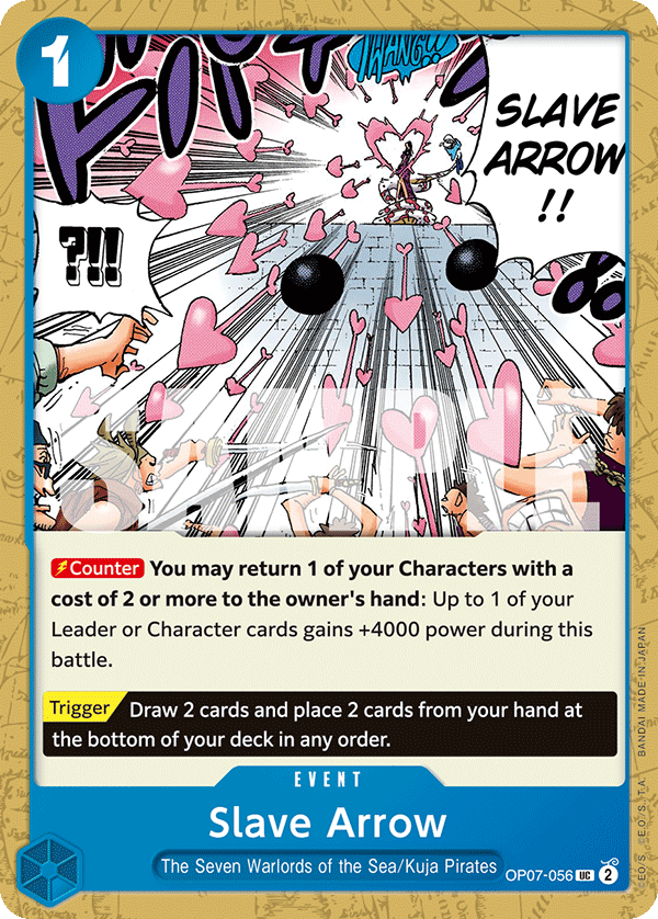 Slave Arrow OP07-056 - Uncommon OP-07 500 Years in the Future
