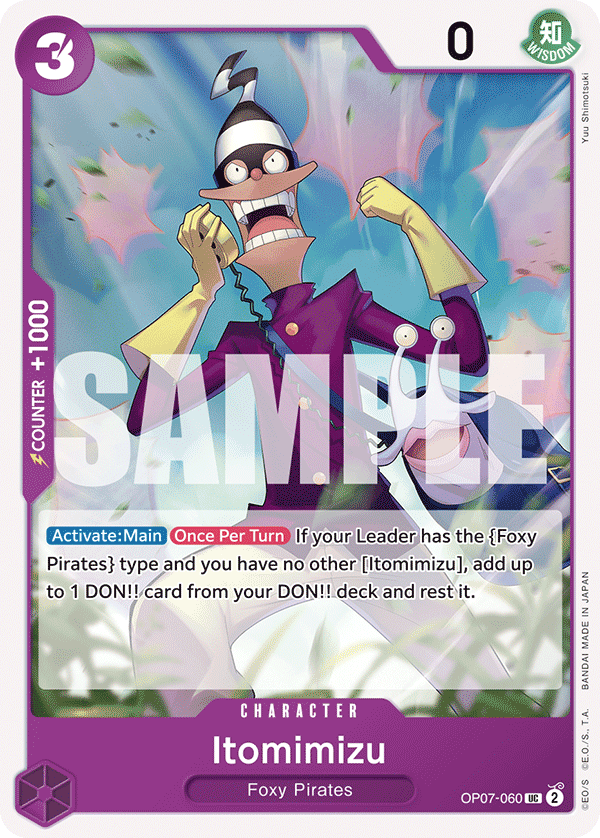 Itomimizu OP07-060 - Uncommon OP-07 500 Years in the Future
