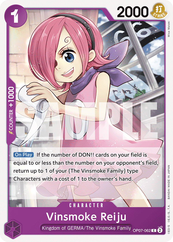 Vinsmoke Reiju OP07-062 - Common OP-07 500 Years in the Future