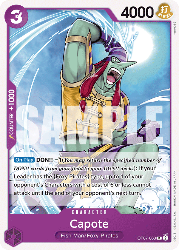 Capote OP07-063 - Common OP-07 500 Years in the Future
