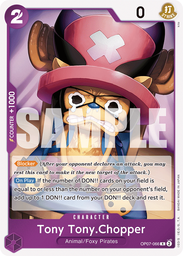 Tony Tony.Chopper (066) OP07-066 - Rare OP-07 500 Years in the Future