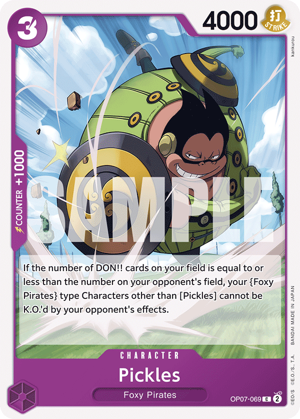 Pickles OP07-069 - Common OP-07 500 Years in the Future