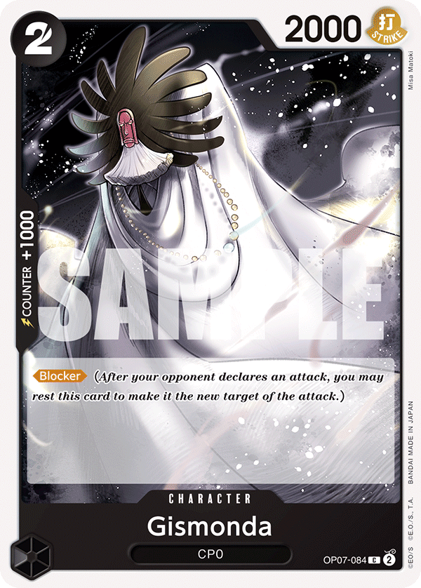 Gismonda OP07-084 - Common OP-07 500 Years in the Future