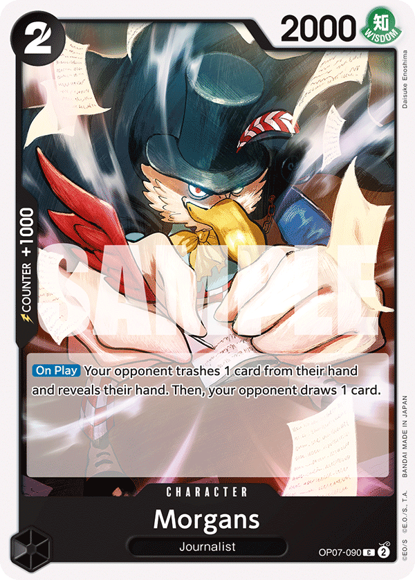 Morgans OP07-090 - Common OP-07 500 Years in the Future