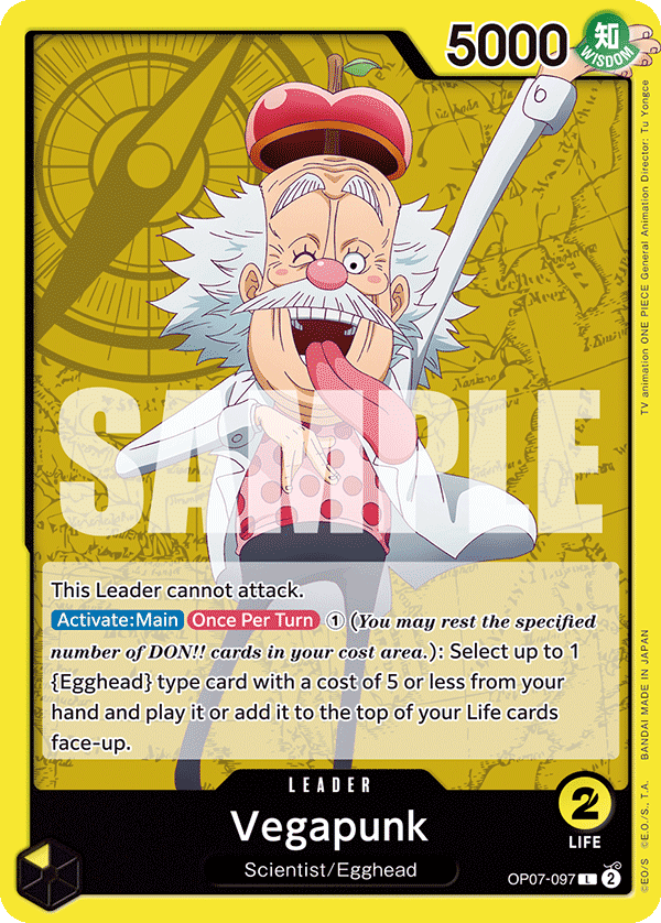 Vegapunk OP07-097 - Leader OP-07 500 Years in the Future