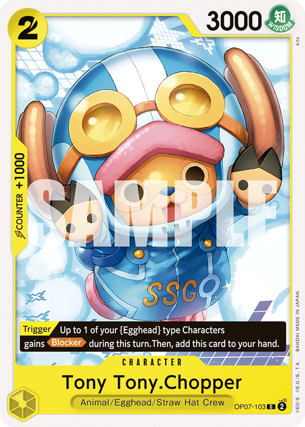 Tony Tony.Chopper (103) OP07-103 - Common OP-07 500 Years in the Future