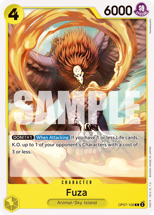 Fuza OP07-106 - Common OP-07 500 Years in the Future