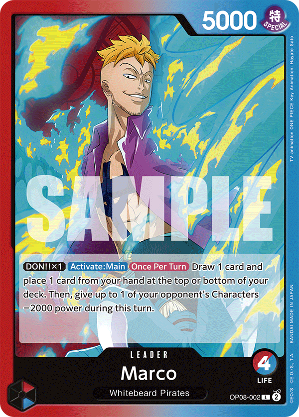 Marco OP08-002 - Leader OP-08 Two Legends
