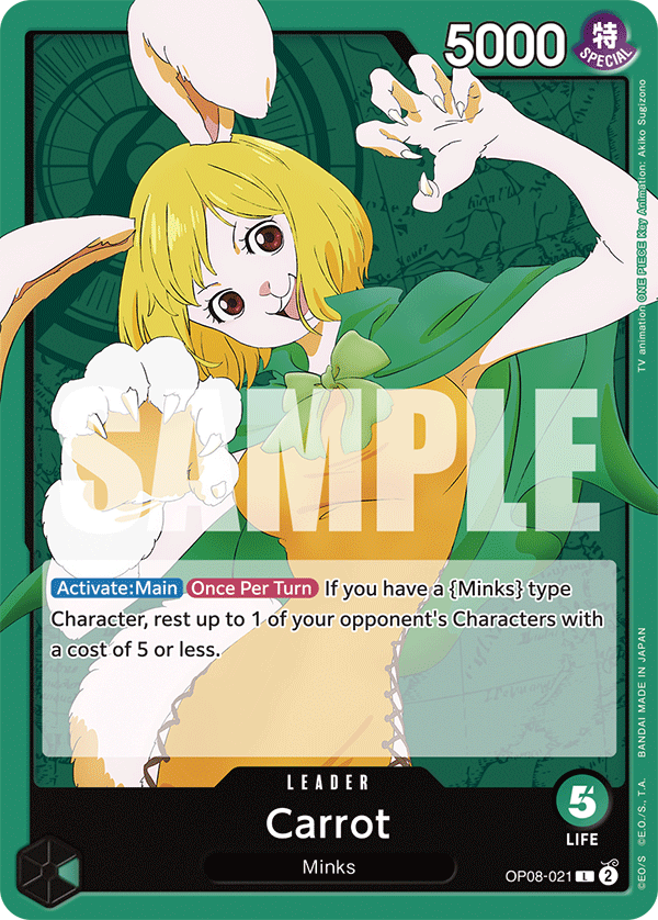 Carrot [021]OP08-021 - Leader OP-08 Two Legends