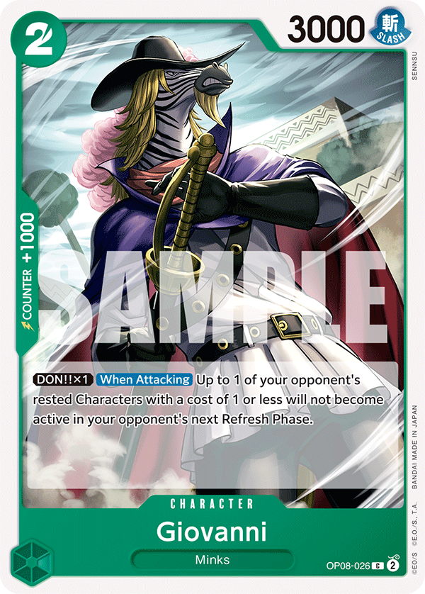 Giovanni OP08-026 - Common OP-08 Two Legends