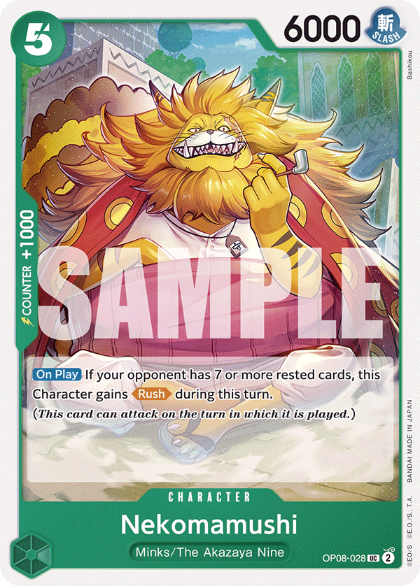Nekomamushi OP08-028 - Uncommon OP-08 Two Legends