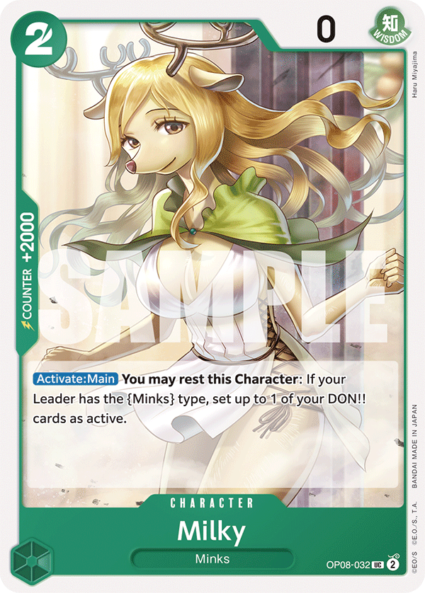 Milky OP08-032 - Uncommon OP-08 Two Legends