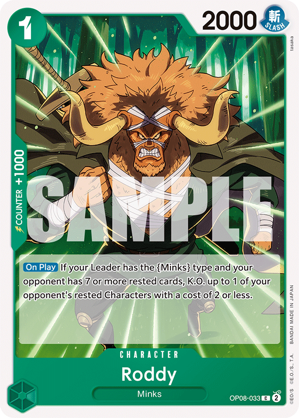 Roddy OP08-033 - Common OP-08 Two Legends