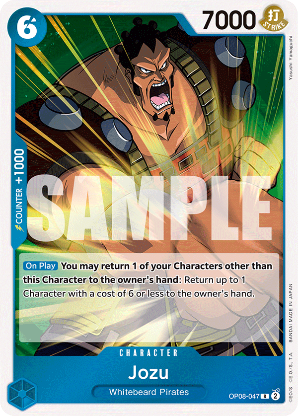 Jozu OP08-047 - Rare OP-08 Two Legends