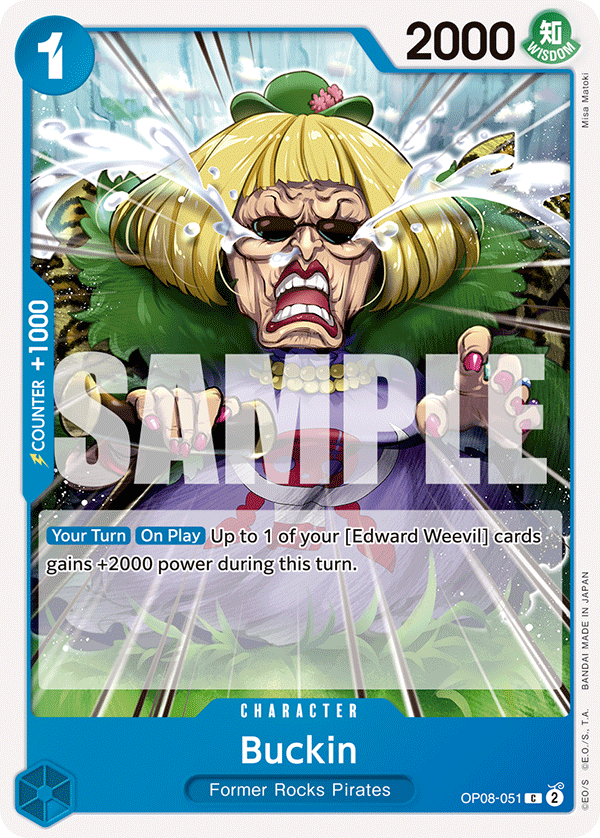 Buckin OP08-051 - Common OP-08 Two Legends