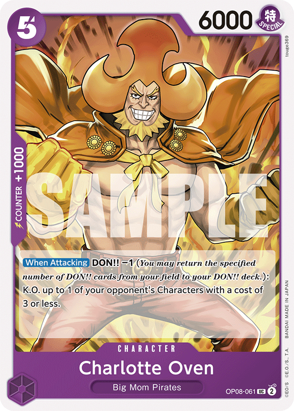 Charlotte Oven OP08-061 - Uncommon OP-08 Two Legends