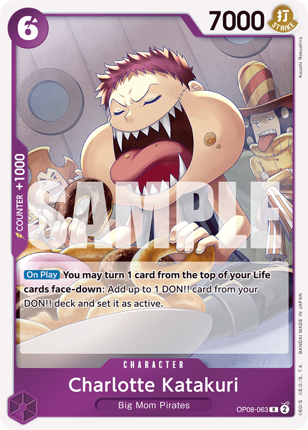 Charlotte Katakuri [063] OP08-063 - Rare OP-08 Two Legends