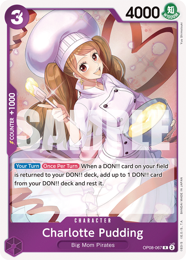 Charlotte Pudding [067] OP08-067 - Rare OP-08 Two Legends