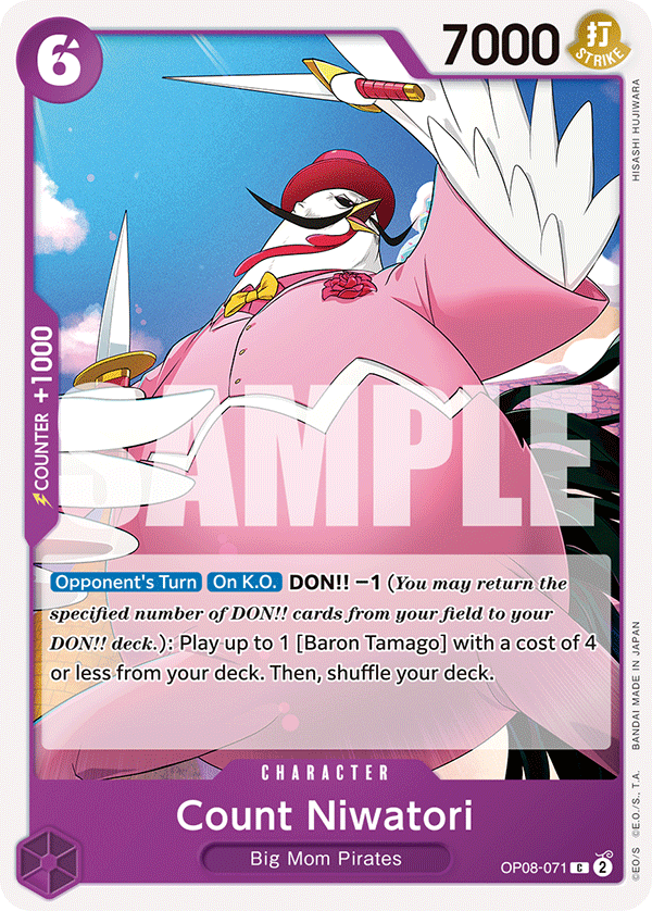 Count Niwatori OP08-071 - Common OP-08 Two Legends