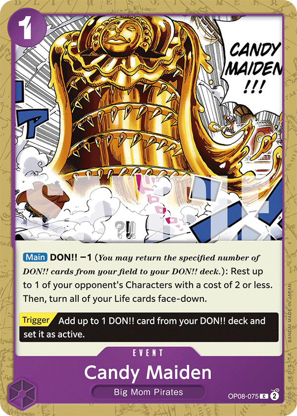 Candy Maiden OP08-075 - Common OP-08 Two Legends