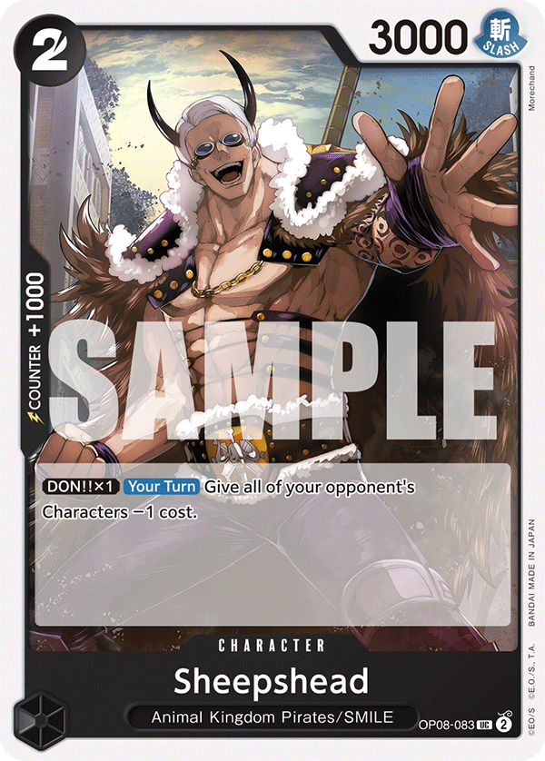 Sheepshead OP08-083 - Uncommon OP-08 Two Legends