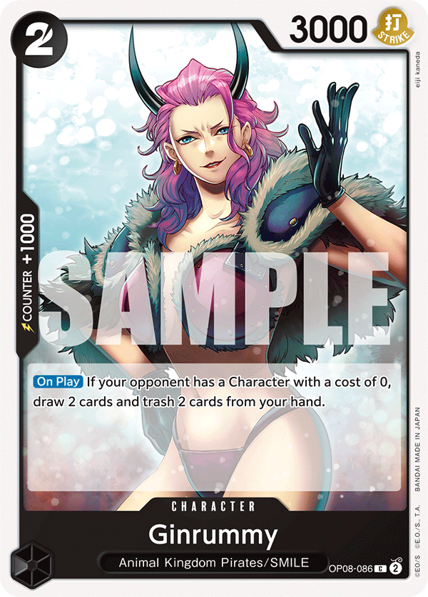 Ginrummy OP08-086 - Common OP-08 Two Legends
